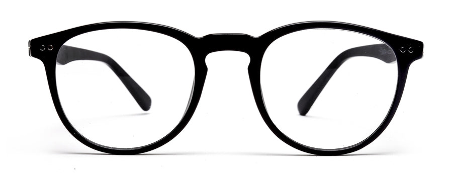 Black Wayfarer Glasses Frames with Full Rim Acetate