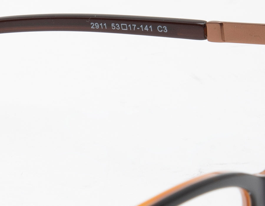 Brown Cateye Acetate Frame - Reading Eyeglasses
