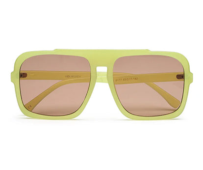 Funky Lemon Square Sunglasses
