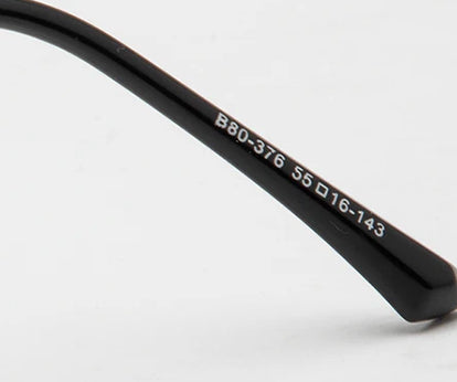 Black Shade Aviator Style UV Sunglass