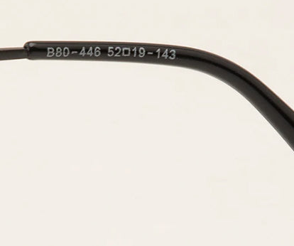 Black Glossy Cateye Shaped UV Sunglass