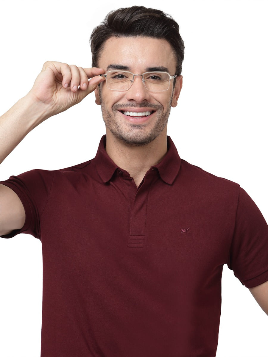 HALF RIM SILVER SPECTACLES FOR MEN