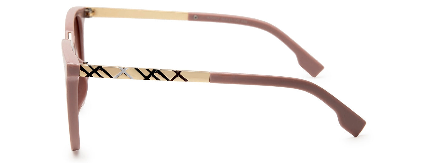 Gradient Brown Wayfarer UV Sunglasses for Men