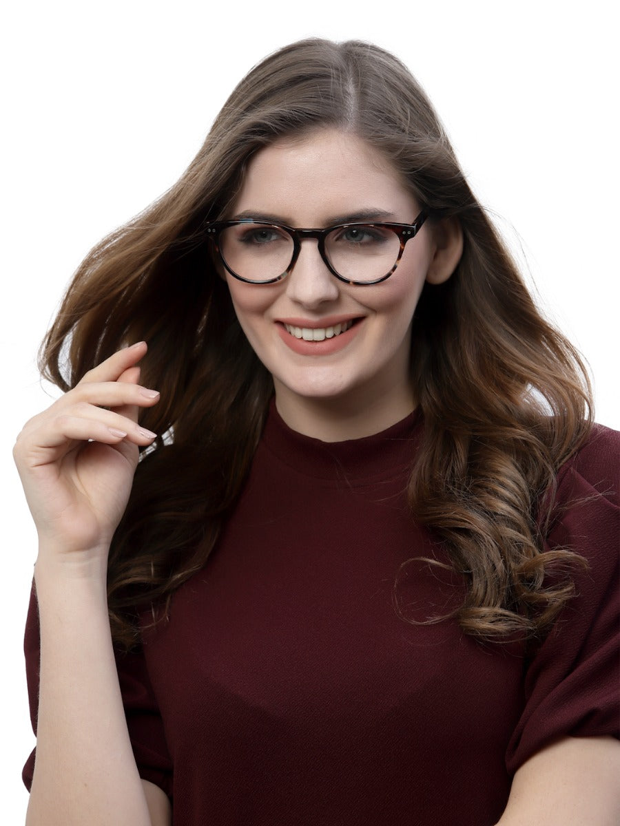 Multi Coloured Cateyes Full Rim Acetate Frame for Women