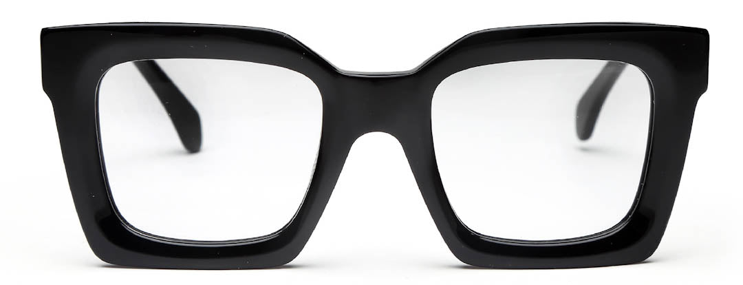 Extra Large Big Square Prescription Glasses Thick Black Square