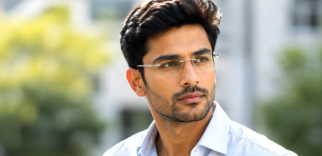 A Simple Guide to Rimless Glasses for Men
