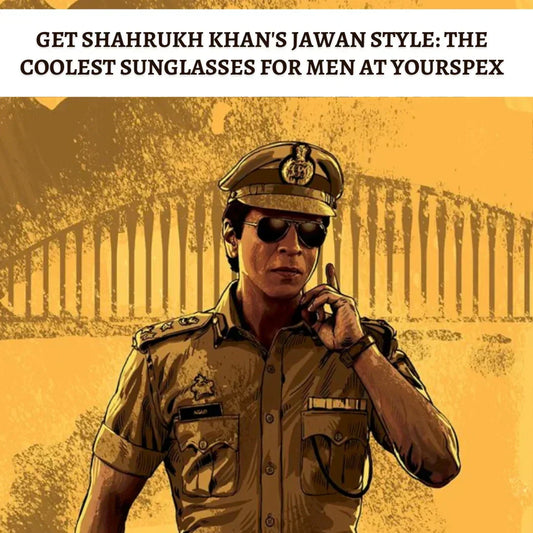 Get Shahrukh Khan's Jawan Style: The Coolest Sunglasses for Men at YourSpex