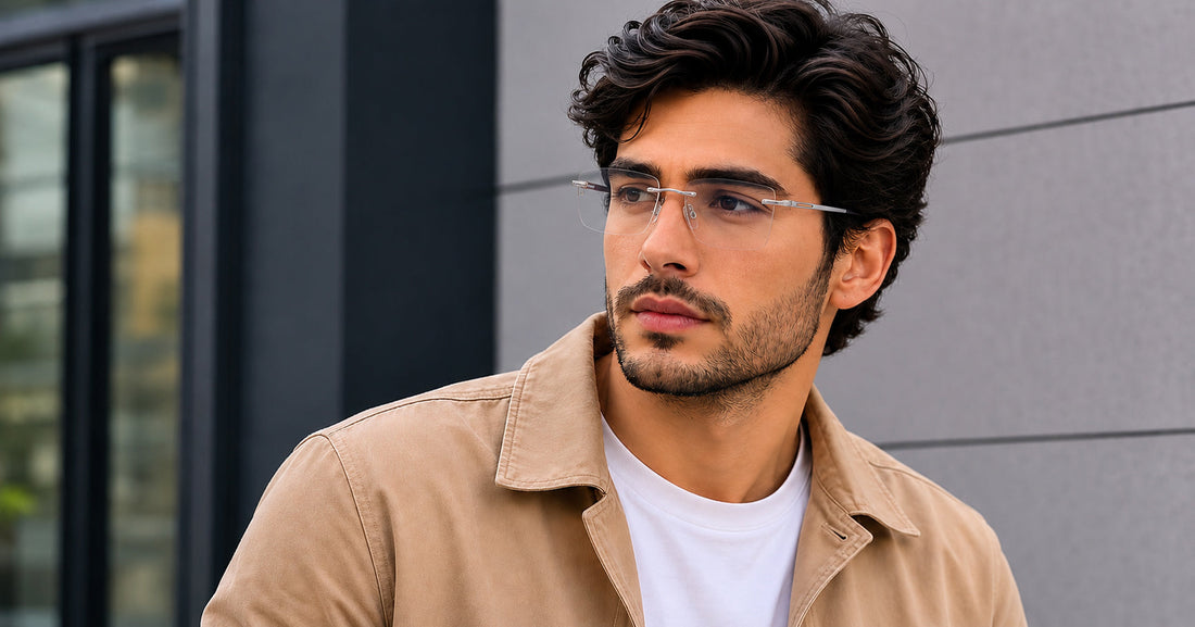 Rimless Glasses Are the Cleanest Style Move in Eyewear, if They Match Your Face