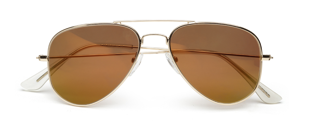 Classic Unisex Gold Aviator Sunglasses for men and Women