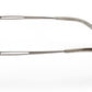 Zenith Titanium Silver RImless Glasses for Men