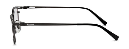 Zenith Metallic Titanium Grey Spectacles for Men