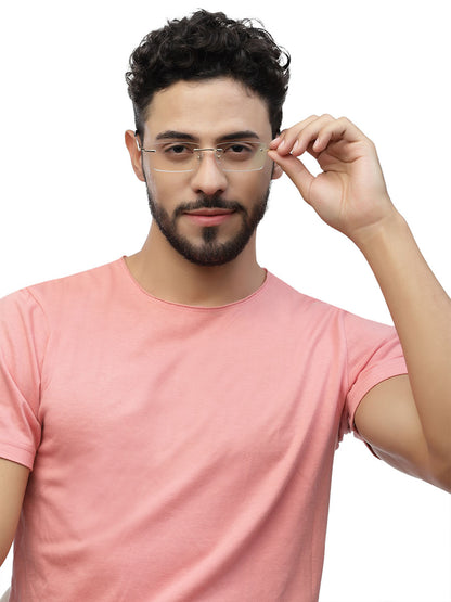 Zenith Rimless Titanium Chasma with Golden Black Temple