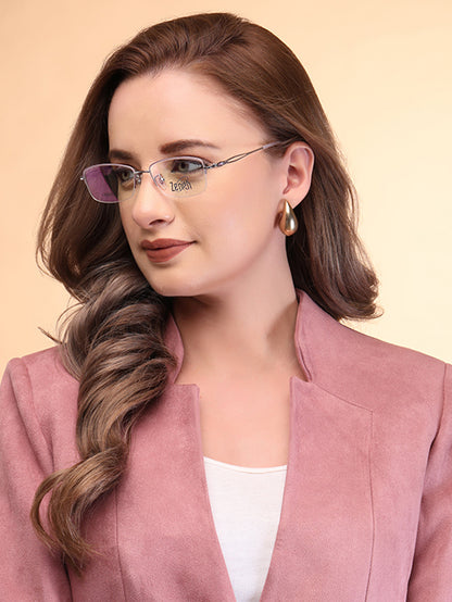 Zenith Titanium Silver & Lavender Frames