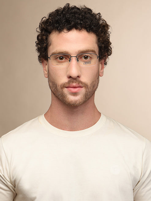 Zenith Titanium Sleek Black Frames