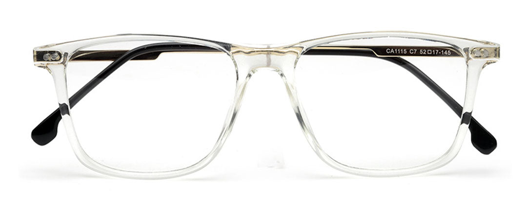 Transparent Square Eyeglasses for Men & Women