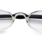 Transparent Oval Full Rim Acetate Frame - Reading Eyeglasses