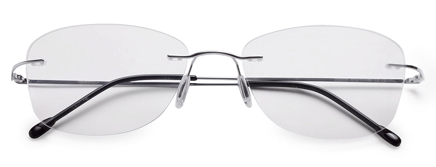 YourSpex Rimless Titanium Frame for Men and Women