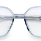 Blue Square Full Rim Acetate Frame for Women