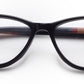 Blue Cateyes Full Rim Acetate Glasses Frames for Women