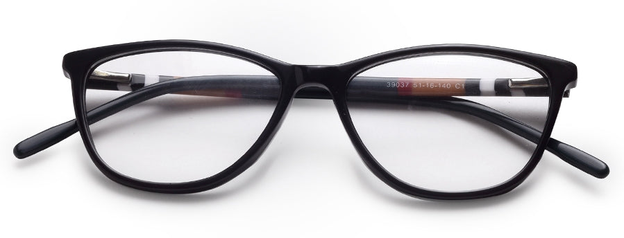 Blue Cateyes Full Rim Acetate Glasses Frames for Women