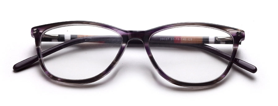 Blue Tort Cateyes Full Rim Acetate Ladies Chasma Frame