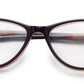 Brown Cateyes Full Rim Acetate Ladies Glasses Frame