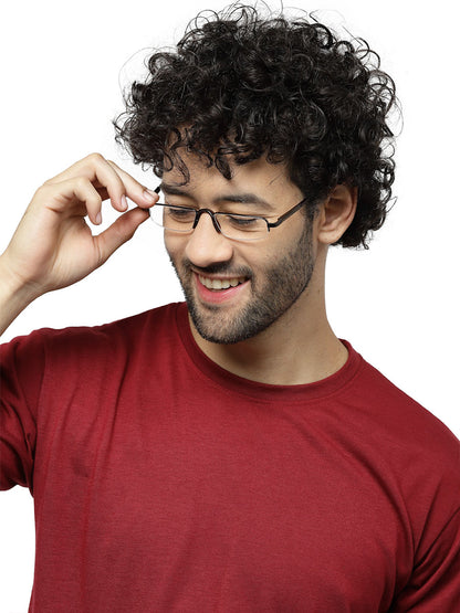 Unisex Glossy Brown Reading spectacles for Women and Men