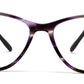 Blue Tort Cateyes Full Rim Acetate Ladies Chasma Frame