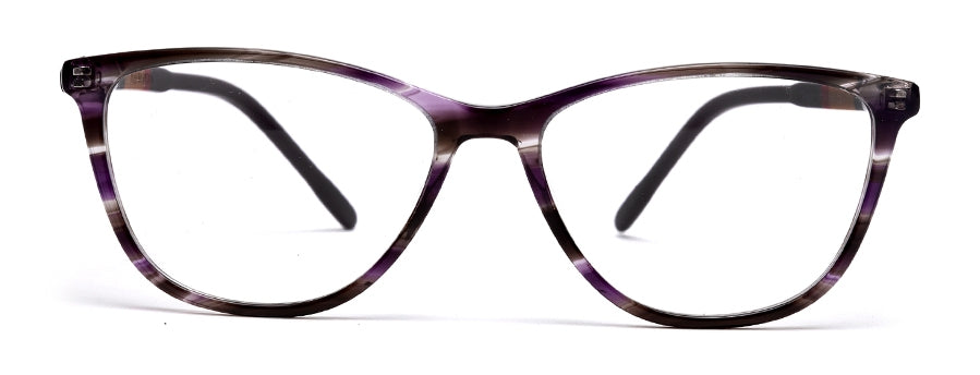 Blue Tort Cateyes Full Rim Acetate Ladies Chasma Frame