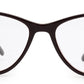 Brown Cateyes Full Rim Acetate Ladies Glasses Frame