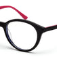 Black Clubmaster Full Rim Acetate Frame for Kids