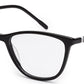 Black Cateyes Full Rim Acetate Eye Frames for Women