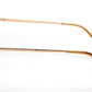 Golden Aviator Full Rim Metal Frame with Gradient Brown UV Sun Lens