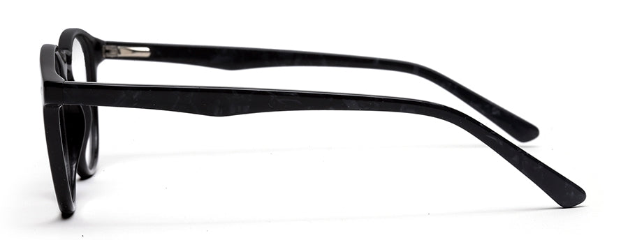 YourSpex Black Wayfarer Glasses Frames for Unisex