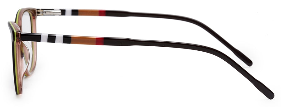 Brown Cateyes Full Rim Acetate Ladies Glasses Frame