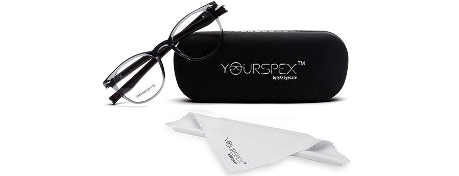 YourSpex Transparent Glasses Case