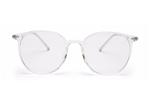 Transparent Round Eyeglass Frames for Women