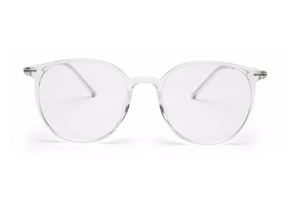 Transparent Round Eyeglass Frames for Women