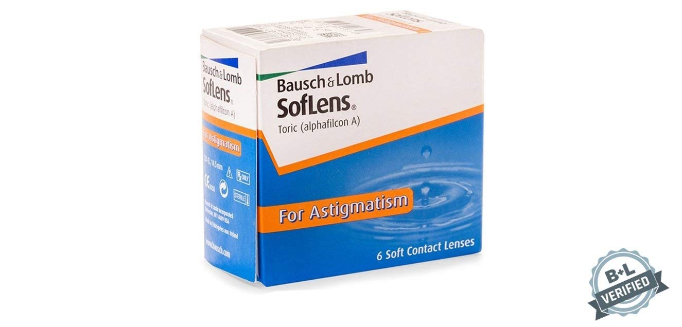 Bausch & Lomb Soft Toric Contact Lenses for Astigmatism