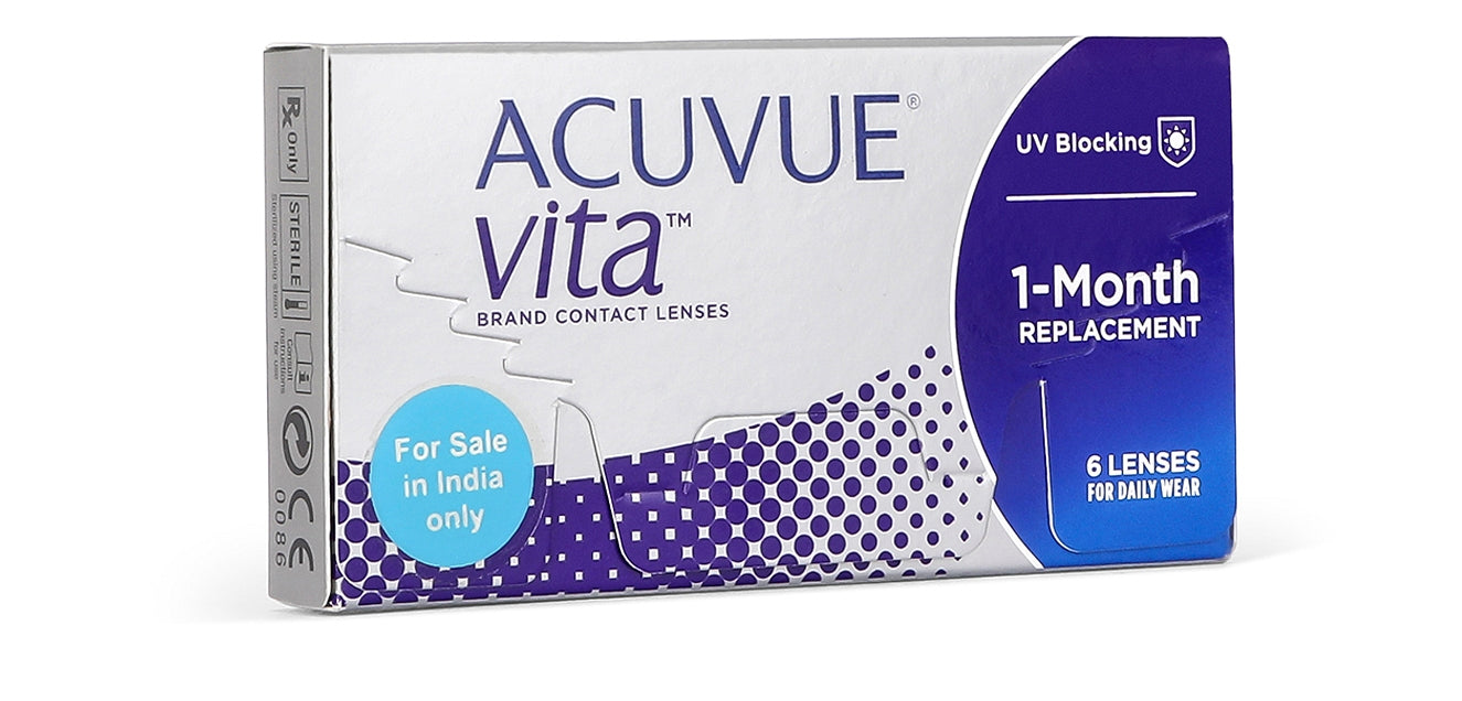 Acuvue Vita Monthly Disposable Contact Lenses (6 Lens/Box)