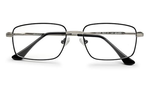Regular Rectangle Black Spectacles