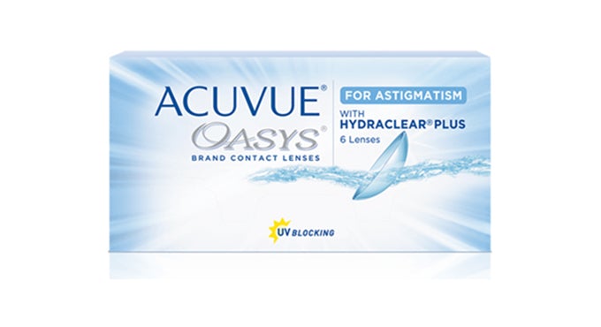 Acuvue Oasys For Astigmatism(6 Lens Per Box)