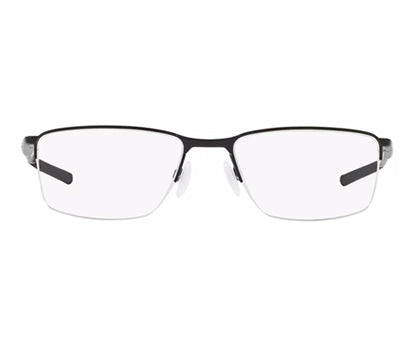 Oakley Half Rim Black Rectangle Spectacle Frame