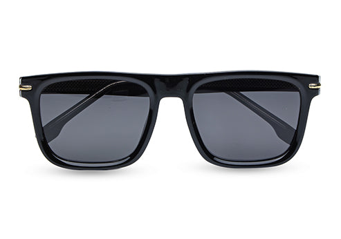 Trendy Black Square UV 400 Sunglass