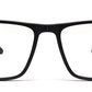 Checkers Square Shaped Acetate Eyeglasses Frames for Men