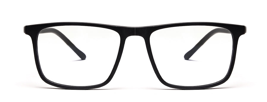 Checkers Square Shaped Acetate Eyeglasses Frames for Men