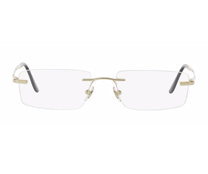 Ray-Ban Optical Rectangle Unisex Gold Frame
