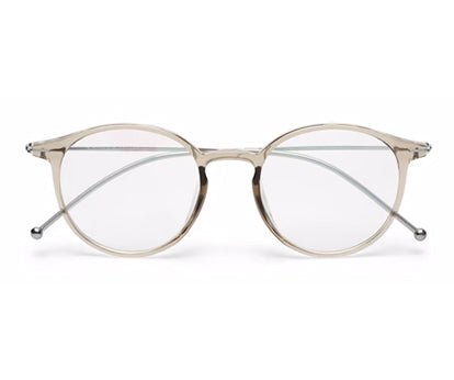 Light Brown Transparent Glasses Frames