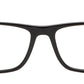 Black Rectangular Acetate Men's Designer Glasses Frames