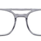 Light Grey MOD Aviator Acetate Eyeglass Frame for Men